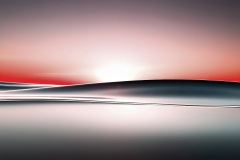 Sunset am Meer abstrakt-01
