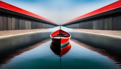 Rotes-Boot