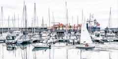 Sailing harbour_Cuxhaven_Highkey