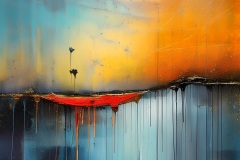 Verwitterte Wand-02